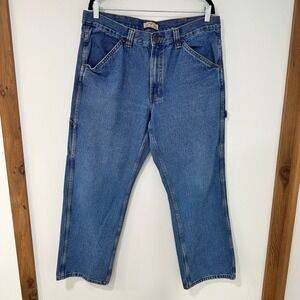 Blue Mountain‎ Carpenter Jeans Mens 36x30 Blue Utility Workwear | Gorpcore